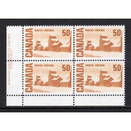 Canada 465Aiv Plate Block LL No. 2 VF MNH