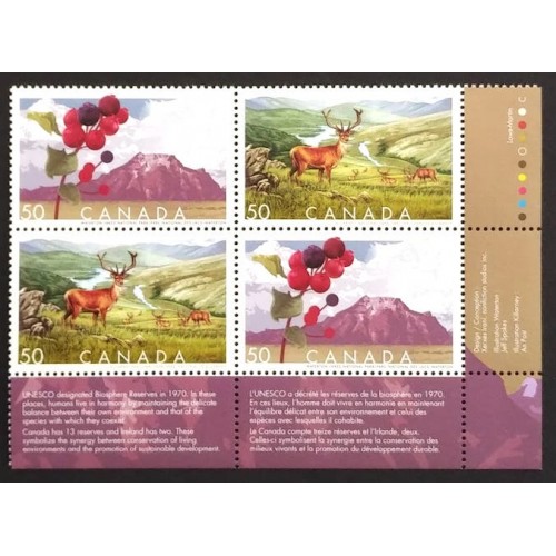Canada 2106a Plate Block LR VF MNH