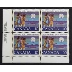 Canada 741 Plate Block LL VF MNH