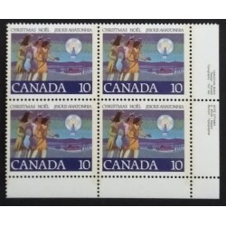 Canada 741 Plate Block LR VF MNH