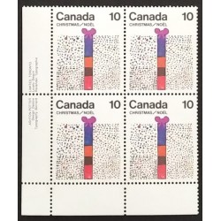 Canada 678 Plate Block LL VF MNH