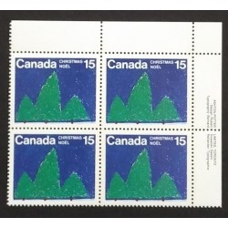 Canada 679 Plate Block UR VF MNH