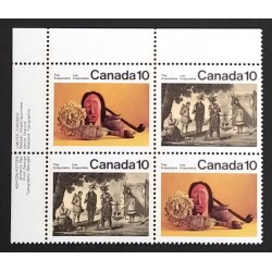Canada 579a Plate Block UL VF MNH