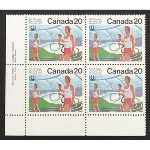 Canada 682 Plate Block LL VF MNH