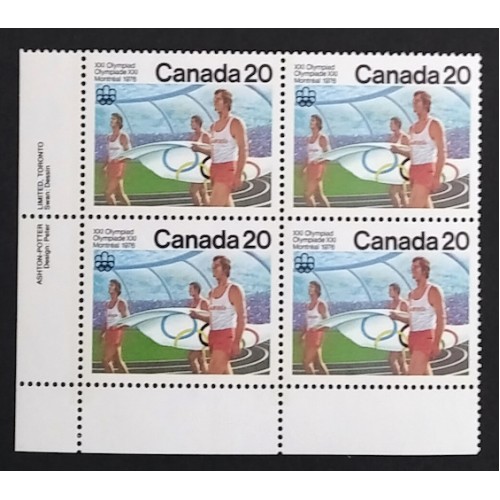 Canada 682i Plate Block LL VF MNH
