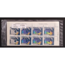 Canada 893a Inscription Blocks Matched Set VF MNH (Unopened)