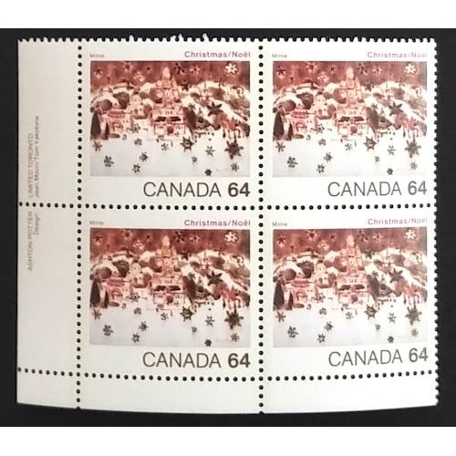 Canada 1042 Plate Block LL VF MNH
