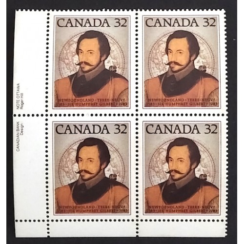 Canada 995 Plate Block LL VF MNH