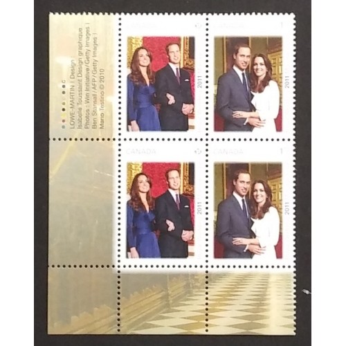 Canada 2465a Plate Block LL VF MNH