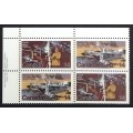 Canada 766a Plate Block UL VF MNH