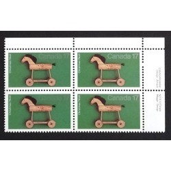 Canada 840 Plate Block UR VF MNH