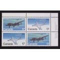 Canada 874ai Plate Block UR VF MNH