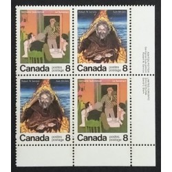 Canada 696a Plate Block LR VF MNH