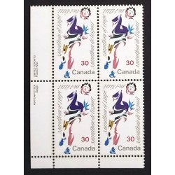 Canada 915 Plate Block LL VF MNH