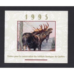 Canada QW8 1995 Quebec Wildlife Habitat Conservation Booklet