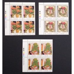 Canada 1148-50 Plate Blocks UL VF MNH