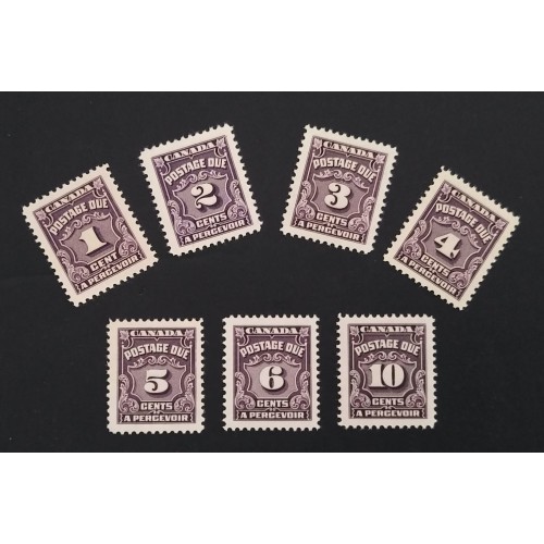 Canada J15-20 Set VF MH