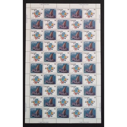 Canada 770aii Sheet VF MNH
