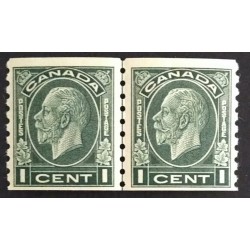 Canada 205i Line Pair F-VF MNH