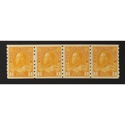 Canada 126 Strip VF MH