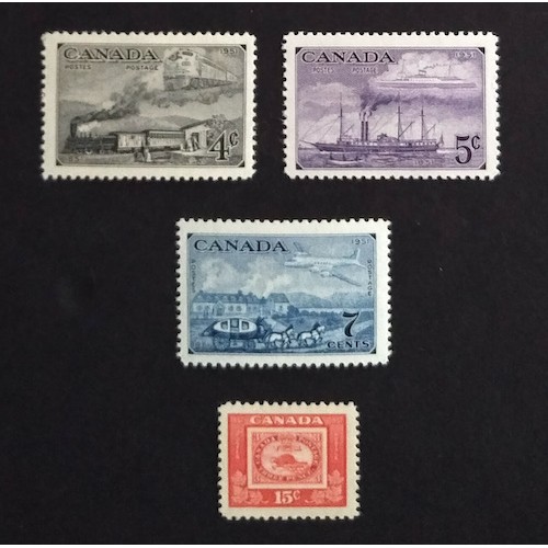 Canada 311-4 Set F-VF MNH