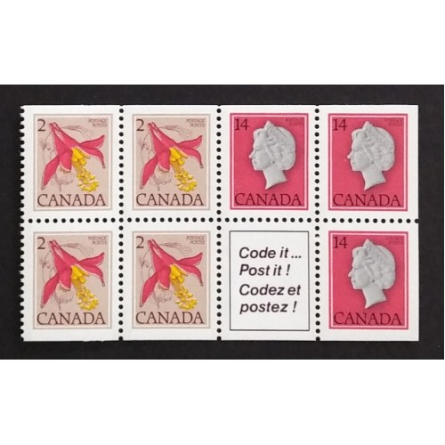 Canada 782a Booklet Pane VF MNH