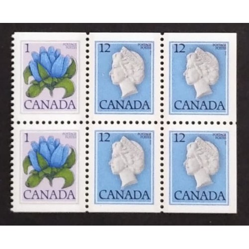 Canada 781b Booklet Pane VF MNH