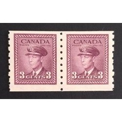 Canada 266 Pair F-VF MNH