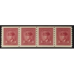 Canada 265 Strip F-VF MNH