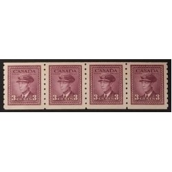 Canada 266 Strip VF MNH