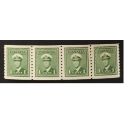 Canada 278 Strip XF MNH