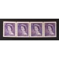 Canada 333 Strip VF MNH