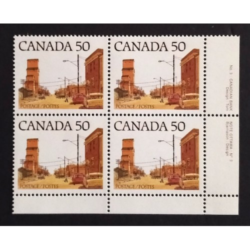 Canada 723A Plate Block LR No. 3 VF MNH