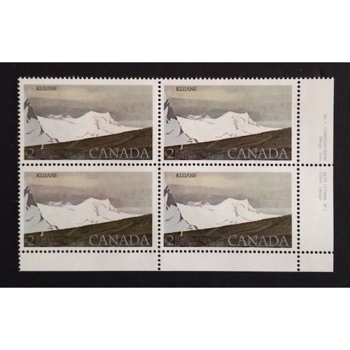 Canada 727 Plate Block LR No. 1 VF MNH
