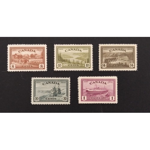Canada 268-73 Set VF MNH