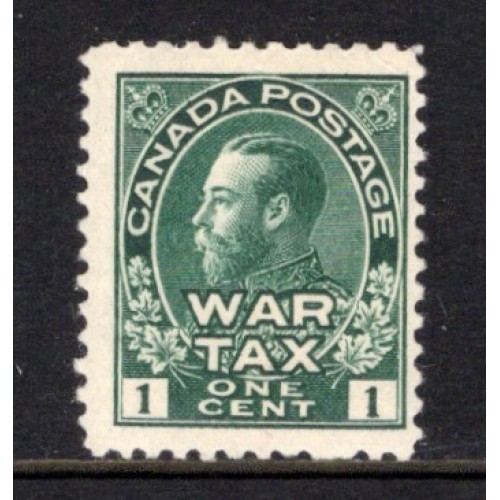 Canada MR1 F-VF MNH