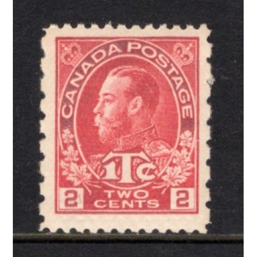 Canada MR5 F-VF MNH