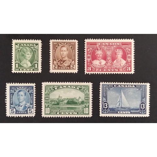 Canada 211-6 F-VF MH