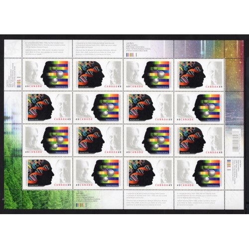 Canada 2062a Sheet VF MNH
