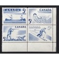 Canada 368a Corner Block LR VF MNH