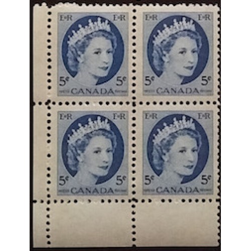 Canada 341p Corner Block LL VF MNH