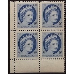 Canada 341p Corner Block LL VF MNH