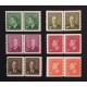 Canada 297-300|309-10 Complete Set of Pairs F-VF MLH