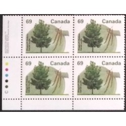 Canada 1369i Plate Block LL VF MNH