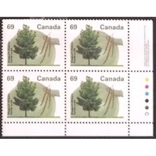 Canada 1369i Plate Block LR VF MNH