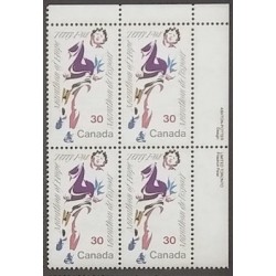 Canada 915i Plate Block UR VF MNH