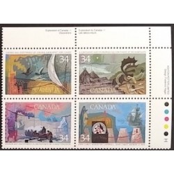 Canada 1107a Plate Block UR VF MNH