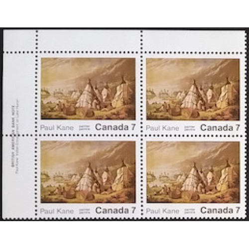 Canada 553i Plate Block UL VF MNH