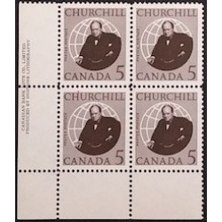 Canada 440 Plate Block LL VF MNH
