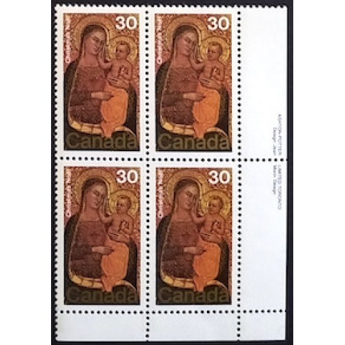 Canada 775 Plate Block LR VF MNH